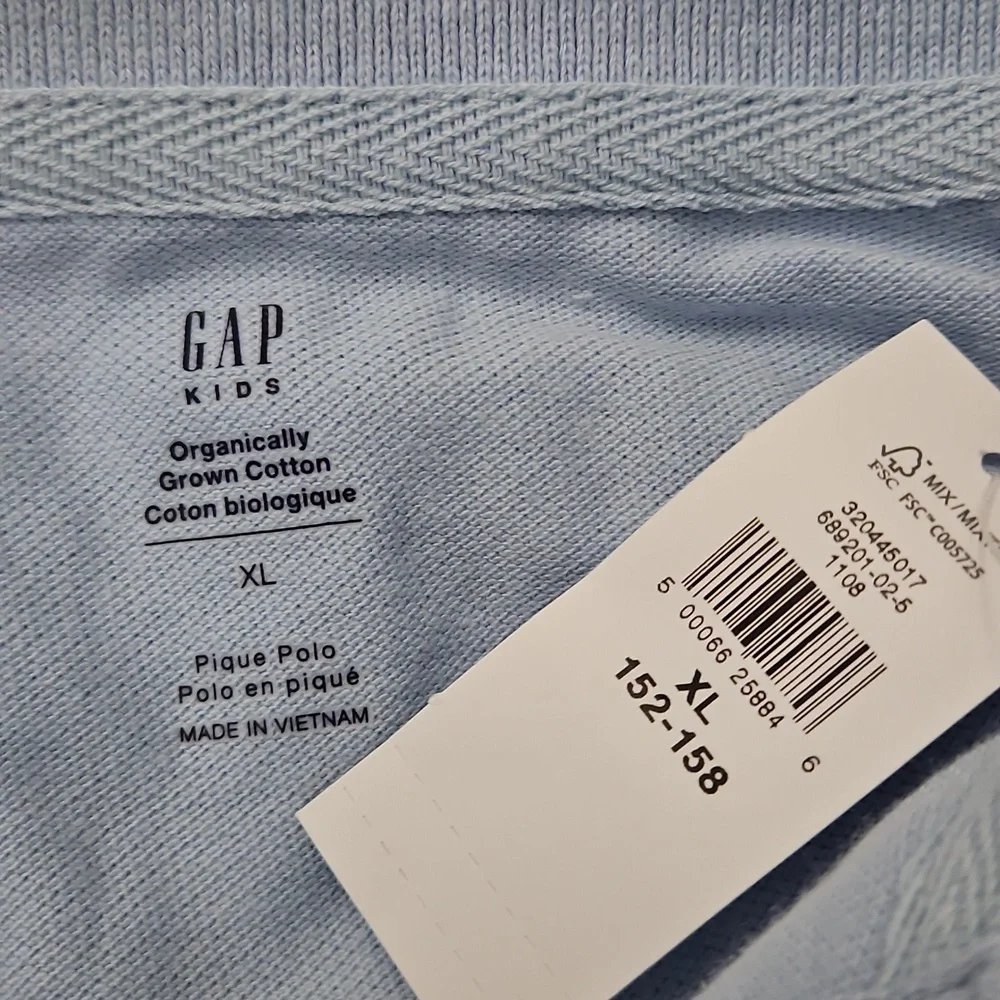 Gap Kids Long Sleeve Polo Shirt